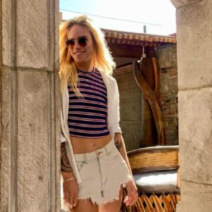 Crop top rib